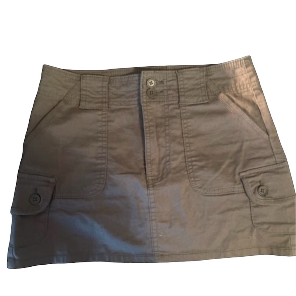 RSQ Girls Khaki Tan Cargo Skirt